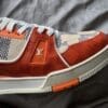 Louis Vuitton Orange Trainers