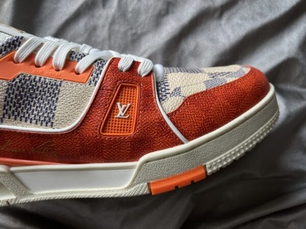 Louis Vuitton Orange Trainers