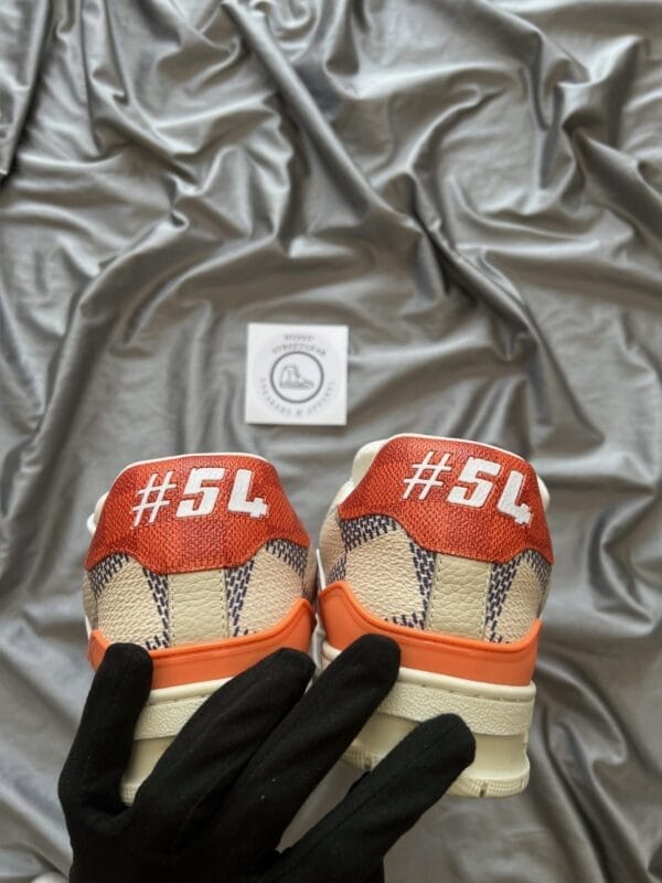 Louis Vuitton Orange Trainers