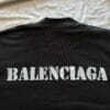 Balenciaga Logo Print Cotton T-shirt