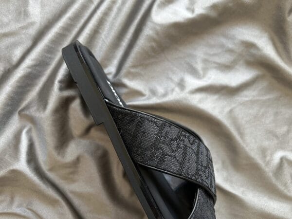 Dior Oblique Black Sandals (OH)