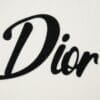 Dior Embroidery Logo-print T-shirt