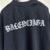 2c6f7b5c Balenciaga Logo Print Cotton T-shirt