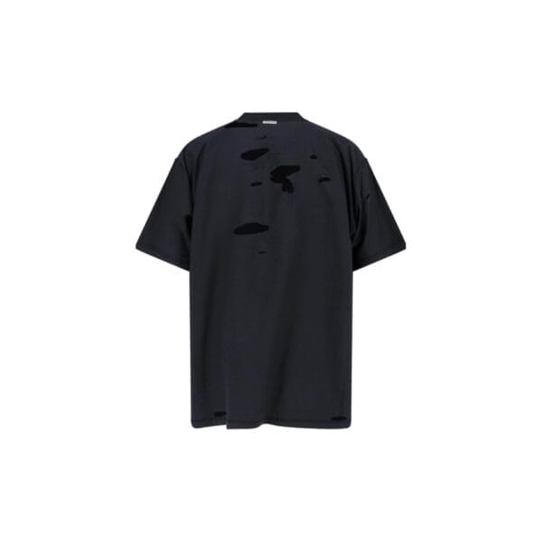 Balenciaga Logo Print Cotton T-shirt