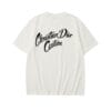 Dior Embroidery Logo-print T-shirt