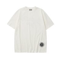 Dior Embroidery Logo-print T-shirt