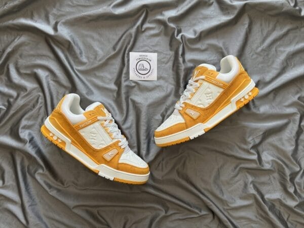 Louis Vuitton Yellow Trainers