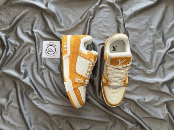 Louis Vuitton Yellow Trainers