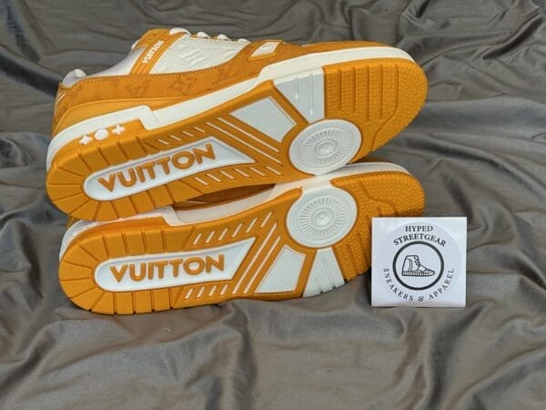 Louis Vuitton Yellow Trainers