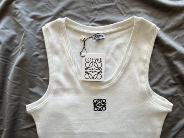 Loewe Embroidery Logo Vest
