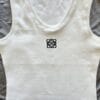 Loewe Embroidery Logo Vest