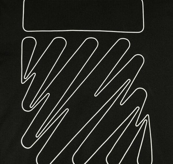 Off White Scribble Diagonal Hooded Sweatshirt