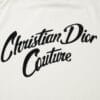Dior Embroidery Logo-print T-shirt