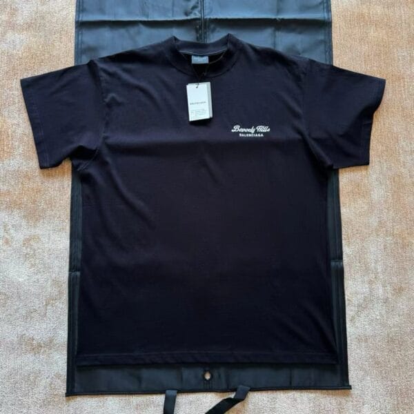 Balenciaga Logo Print Cotton T-shirt