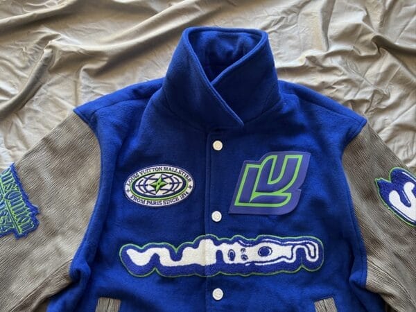 Louis Vuitton Embroidered Varsity Blouson