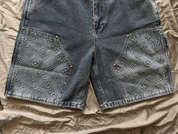 Louis Vuitton Carpenter Denim Shorts