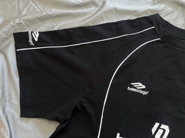 Balenciaga Logo Print Cotton T-shirt