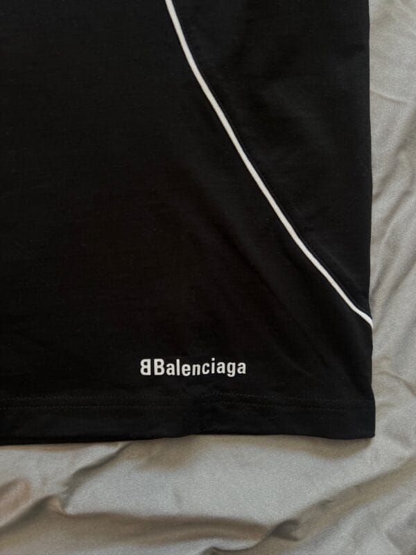 Balenciaga Logo Print Cotton T-shirt